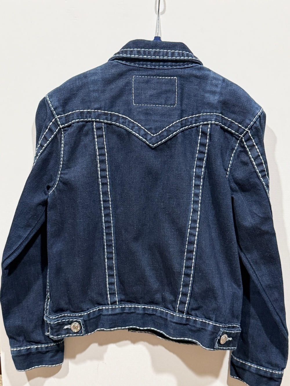 True Religion Kids Big T Denim Jacket Size 6 - Picture 2 of 12